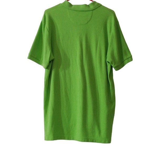 Men's Chaps Polo Green Shirt Size Large - Picture 3 of 16